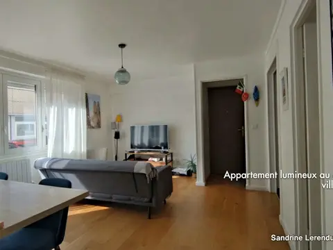 Appartement 3 pièces - 2 chambres- lumineux plein sud – Rouen Centre-Quartier Saint-Marc – Faibles charges