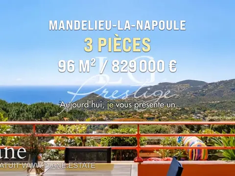 VUE PANORAMIQUE MER, MASSIF DE L'ESTEREL