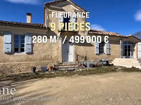 Maison de Campagne avec dépendances, piscine et parc