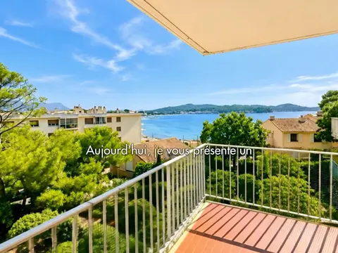 Appartement T3 avec terrasse vue mer, parking et cave !