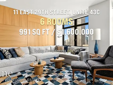 Exceptional Move-In Ready One-Bedroom Residence with Iconic Skyline Views