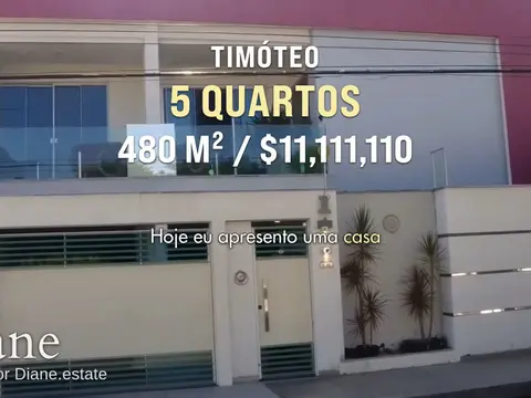 Vendo casa alto padrão - bairro Santa Maria Timoteo