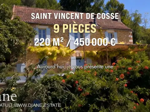 Maison de caractère avec gîte et dépendances 