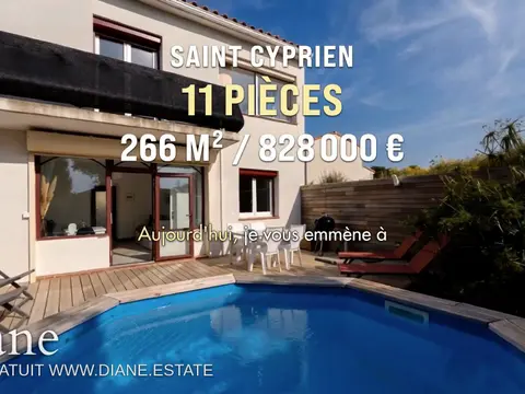 Maison composée de 3 appartements indépendants 