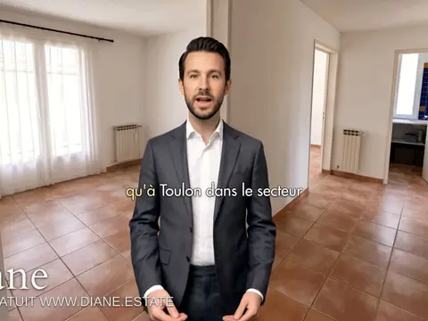 Toulon – Quartier Claret | T3 traversant avec deux terrasses, ascenseur et cave
