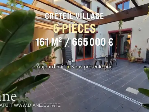 Maison familiale secteur résidentiel des bords de Marne 