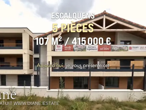 Vente Appartement ESCALQUENS - T5 avec terrasse