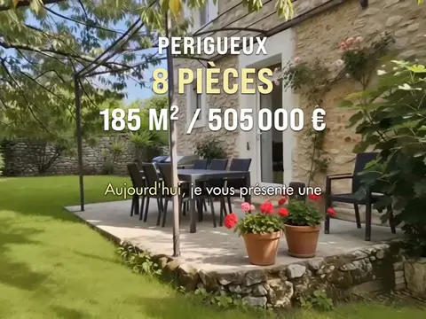 Magnifique maison de ville en Pierre