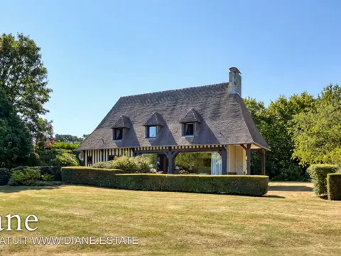 Maison sur jardin 4000 m² -Hauteurs de Deauville - Mont Canisy