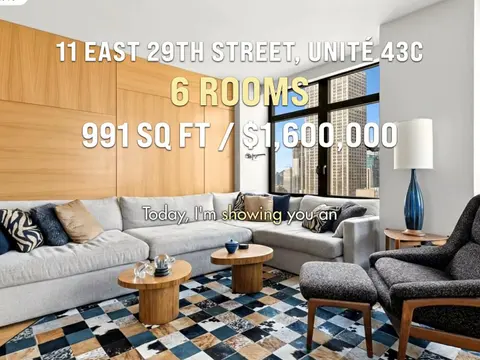 Exceptional Move-In Ready One-Bedroom Residence with Iconic Skyline Views