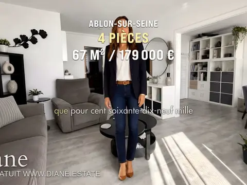 Au dernier étage - Appartement 4 pièces RENOVE