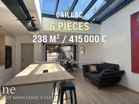 Maison atypique en plein coeur de Gaillac