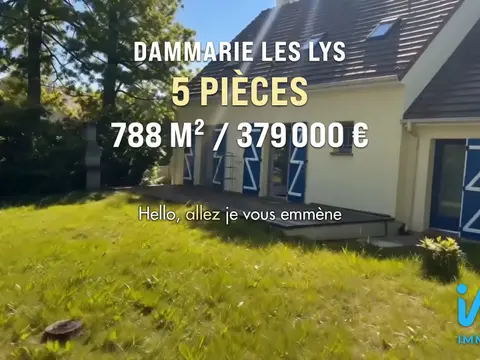 Je vous présente un havre de paix sur la commune de Dammarie Les Lys