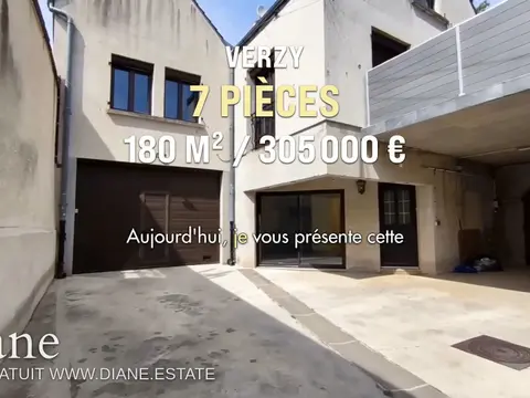 Maison 7 pièces 180m²