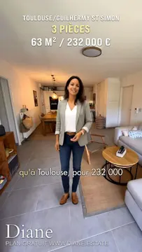 T3 avec terrasse et jardin de 45 M2