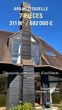 Maison d’architecte à proximité du centre-ville de Arras