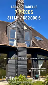 Maison d’architecte à proximité du centre ville d’Arras