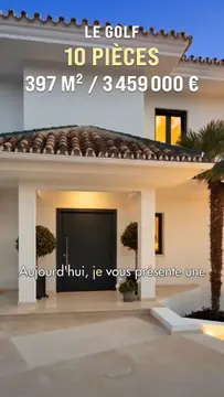 Villa familiale de Luxe au coeur du Golf de Marbella