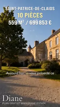 Château de Claids à Saint-Patrice-de-Claids