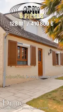 Maison de 6 pièces 