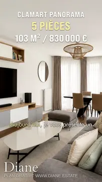 Bel appartement 5P de standing 