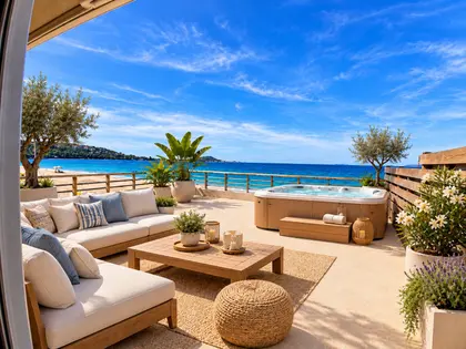 Appartement pied dans l'eau _  Terrasse 100 m²  (5)