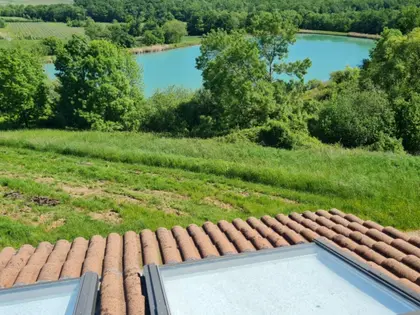 Superbe vue, extraordinaire pour cette maison de village rénovée 154 m².  (5)