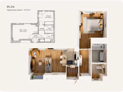 Appartement lumineux avec parking – Boulogne-Billancourt (10)