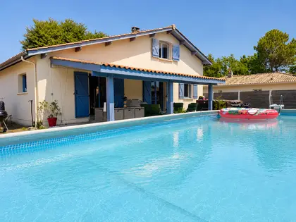 Maison à vendre à Lanton Cassy – Piscine et grande terrasse couverte (18)