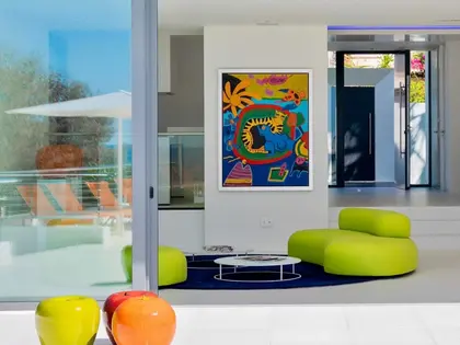 VUE MER INCROYABLE pour cette Villa   EXCEPTIONNELLE  de  style Ibiza, avec Ascensseur. (9)