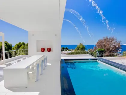 VUE MER INCROYABLE pour cette Villa   EXCEPTIONNELLE  de  style Ibiza, avec Ascensseur. (16)