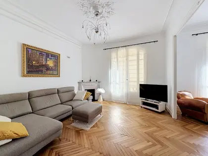 Viager, libreNice boulevard Victor Hugo, Alsace-Lorraine, dans un immeuble bourgeois, classé remarquable, vaste appartement 5 pièces  (1)